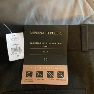 NWT Banana Republic Ryan Size 10 Mid Rise straight leg